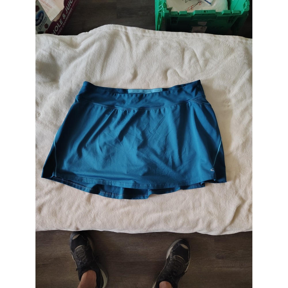 Champion C9 Womens Teal Blue Athletic Skort XXL Activewear Tennis Golf Skirt